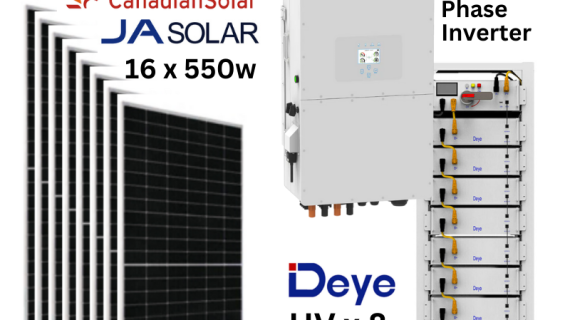 DEYE 20kw 3 phase kit