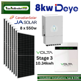 DEYE 8kw Hybrid kit