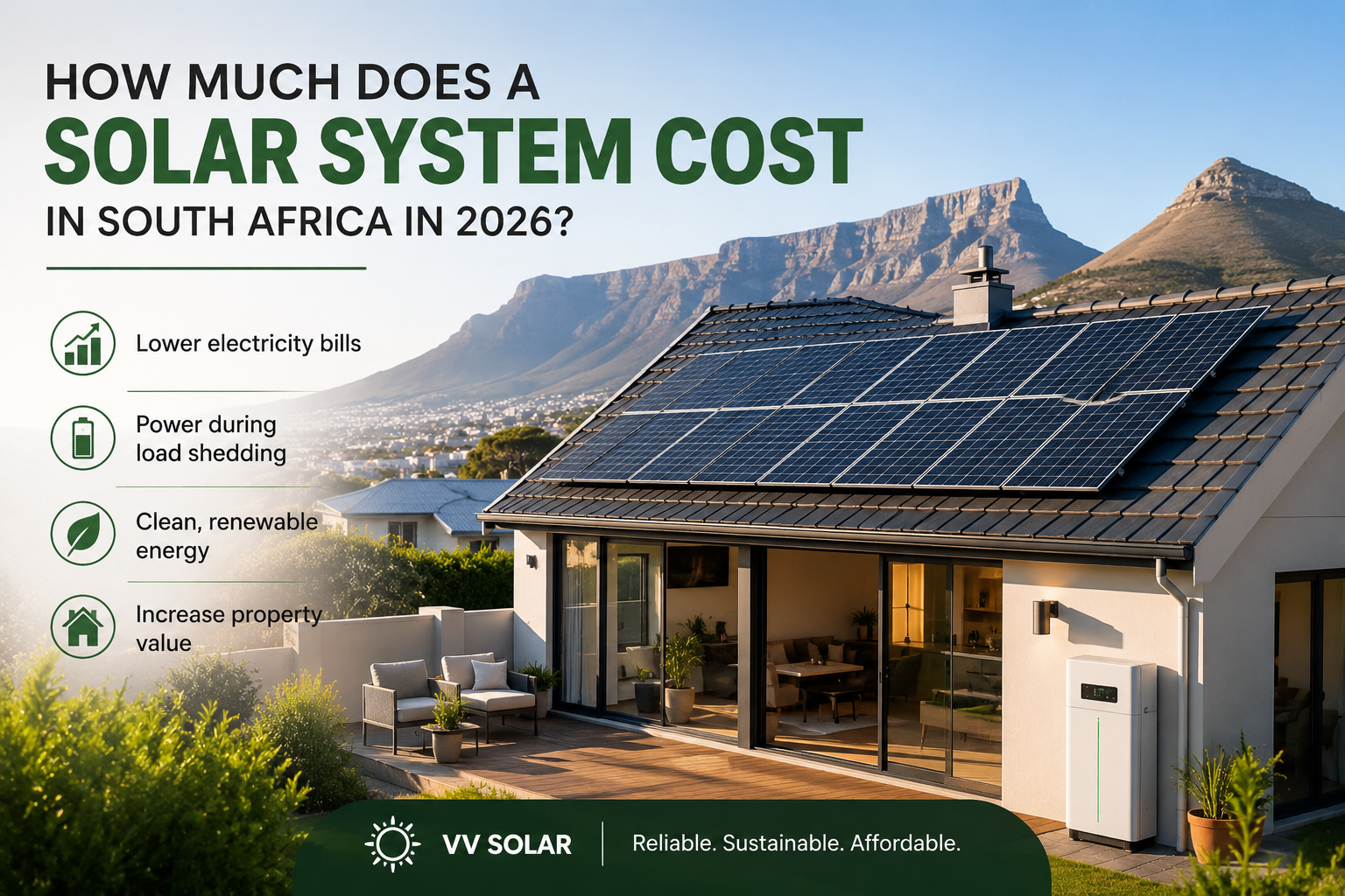 How Much Does a Solar System Cost in South Africa in 2026?